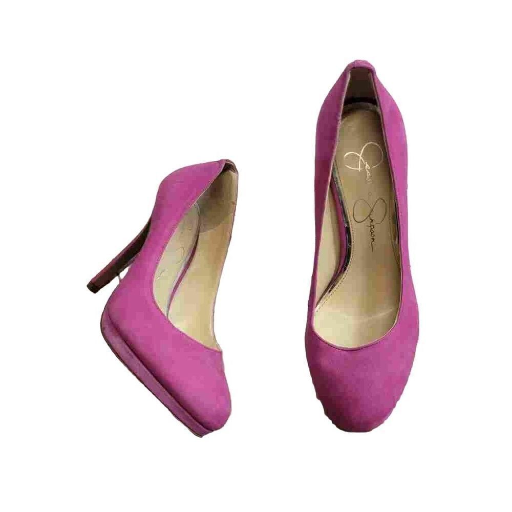 Jessica Simpson Hot Pink Given Platforms 6.5